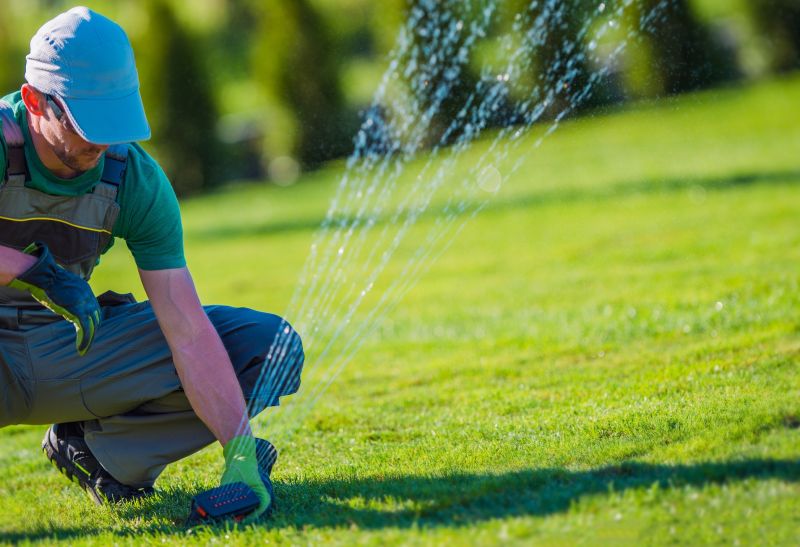 Yard Sprinkler Installation