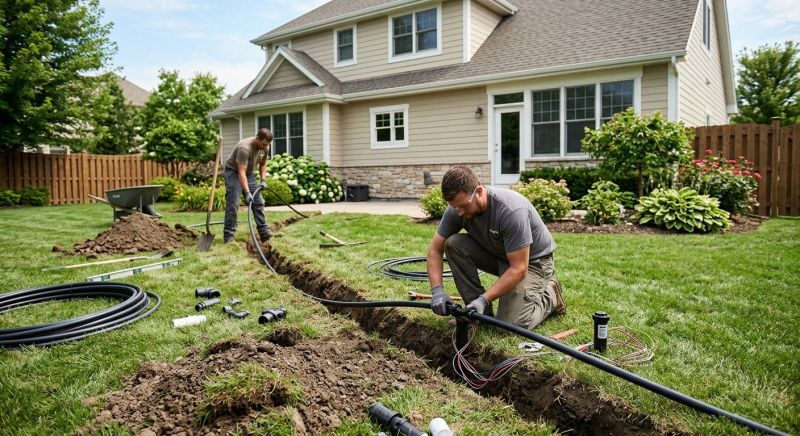 Grass Sprinkler Installation in Aiken, SC