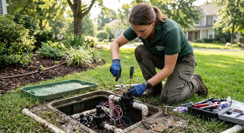 Grass Sprinkler Repair in Ventura County, CA