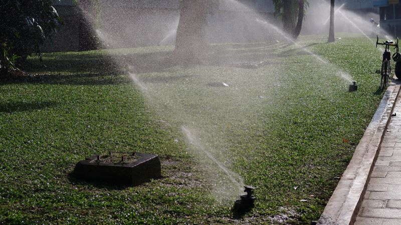 Products For Yard Sprinkler Installations in use