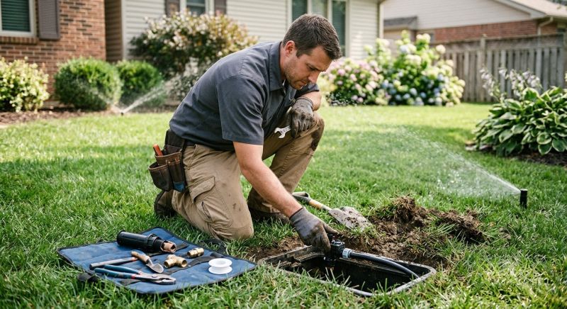 Rotary Sprinklers Repair in Ventura County, CA