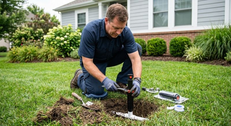 Sprinkler Head Repair in Honolulu, HI