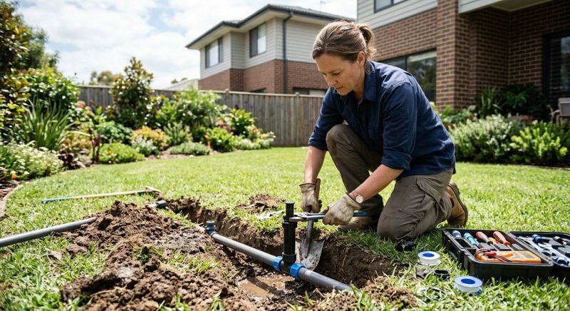 Sprinkler Line Replacement in Aiken, SC