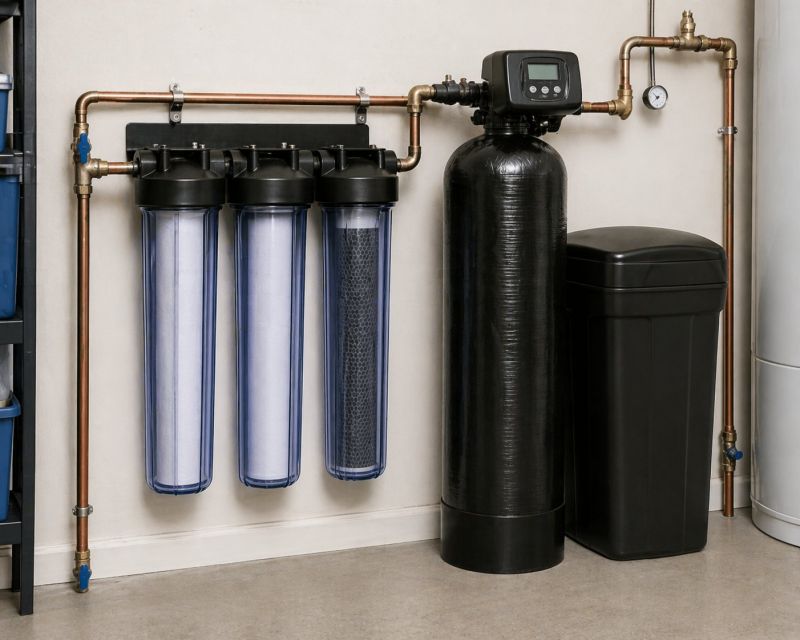 Water Filtration Installation in Raleigh, NC